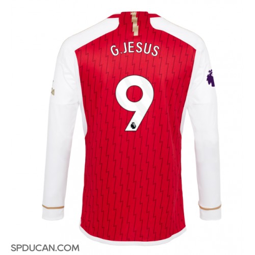 Muški Nogometni Dres Arsenal Gabriel Jesus #9 Domaci 2023-24 Dugi Rukav
